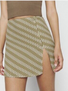 Reformation Margot Skirt - Linoleum